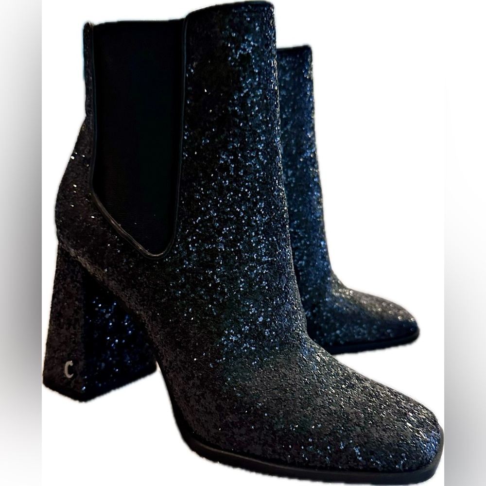 Circus by Sam Edelman “Polly” Glitter Bootie.   NWOB